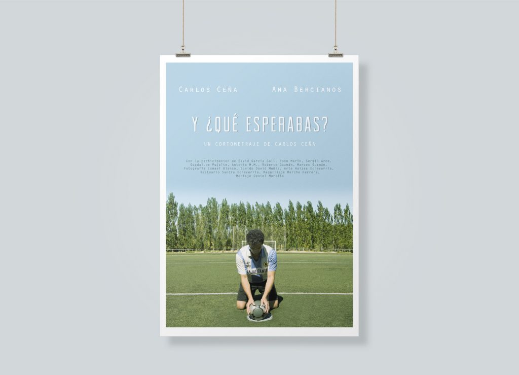 Poster short film Y qué esperabas?