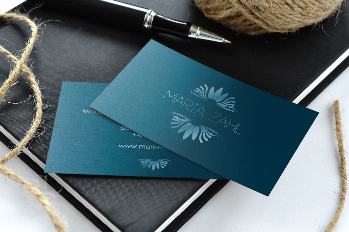 Business card - client Maria Zahl